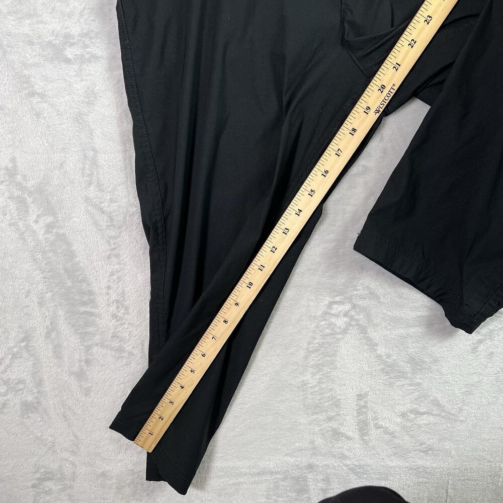 Eddie‎ Bauer Hiking Pants Women's 10 Black Cropped Athletic Outdoor Pockets - Picture 9 of 13